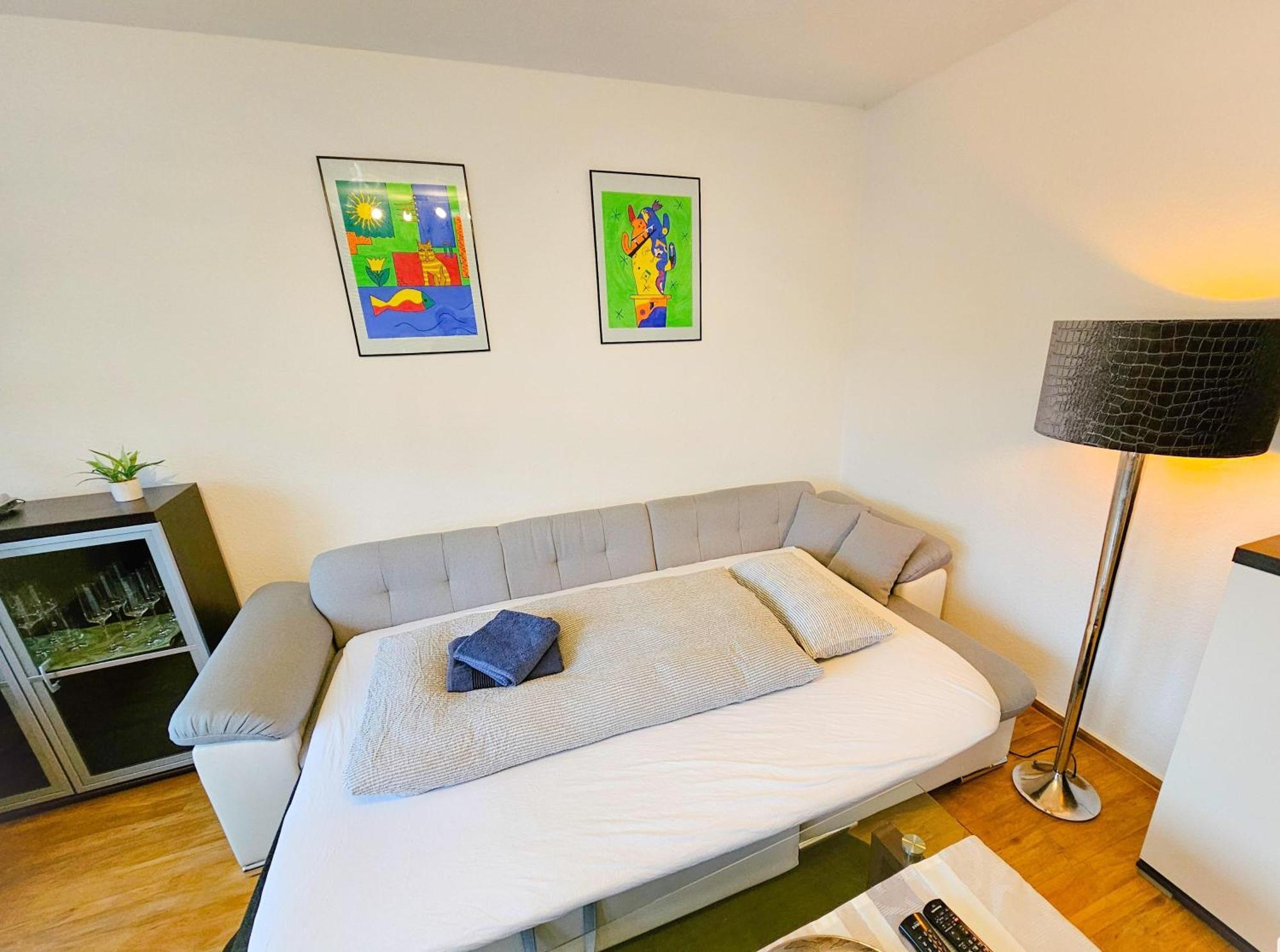 Ecocube Apartment2 Meppen14, Balkon, Kueche, Waschmaschine Exterior foto