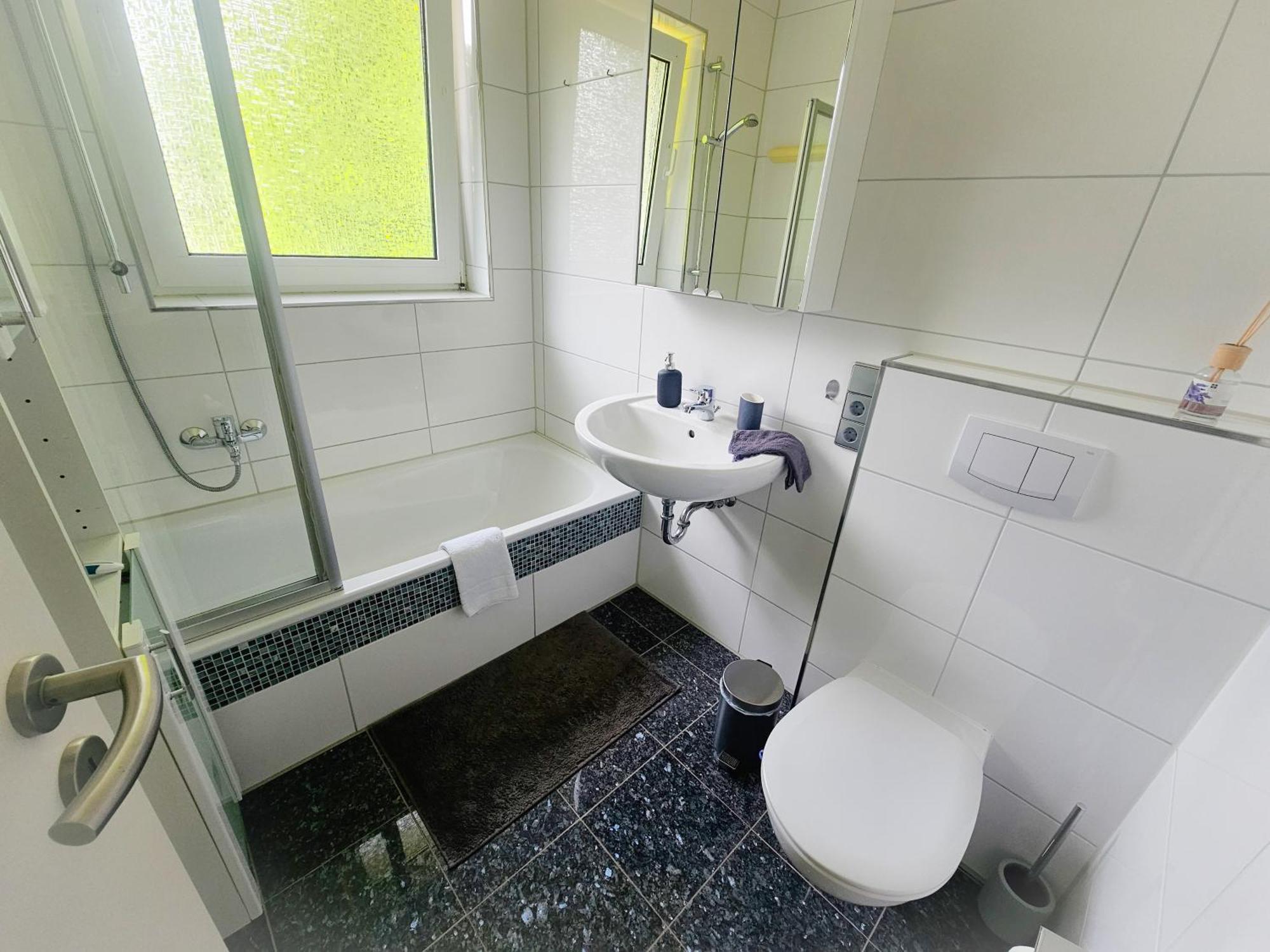 Ecocube Apartment2 Meppen14, Balkon, Kueche, Waschmaschine Exterior foto